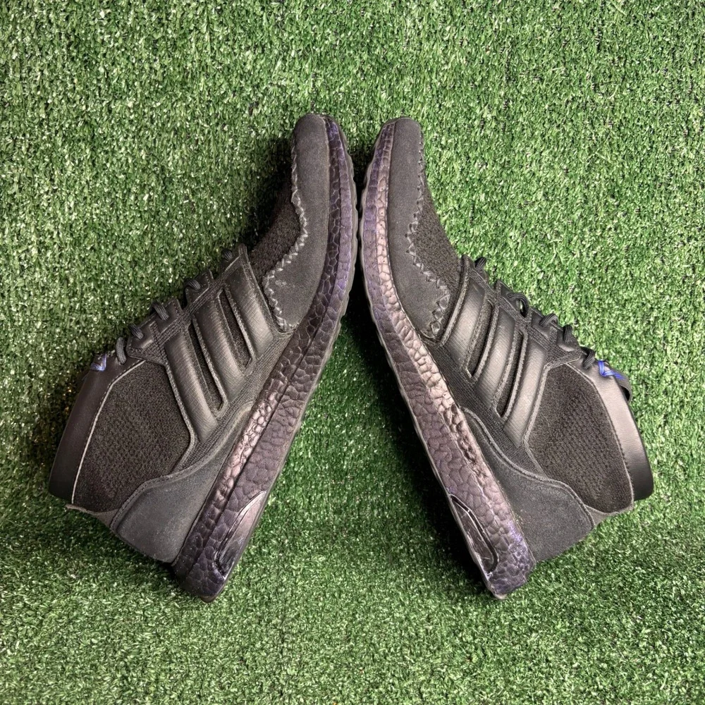 Adidas Ultraboost rLEA Lab Mid Top Primegreen Winterized Sneaker Black Mens 11.5